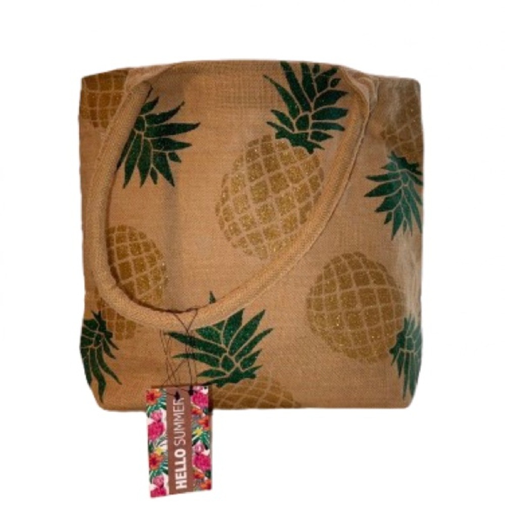 Pineapple summer tote